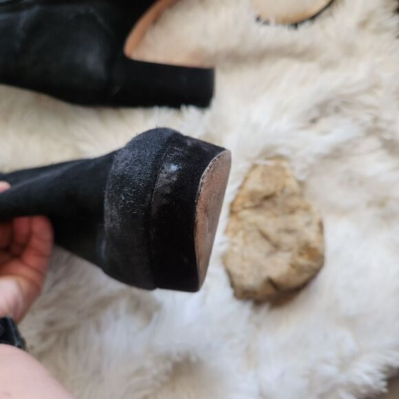 Kate spade black suede New York ankle booties - Picture 6 of 14